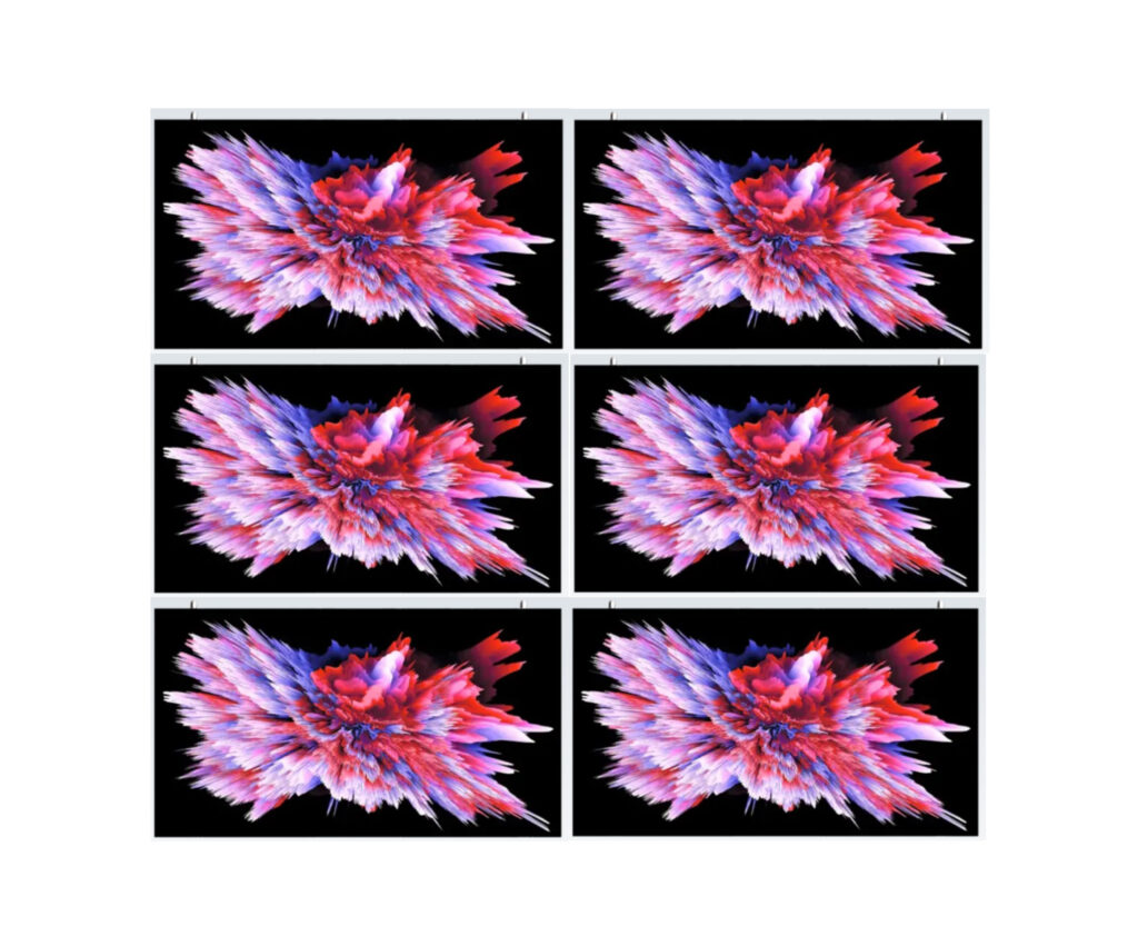 LED Tiles interior LG LSBC026 Ultra Light Series  2m x 1,5m, 768px x 576px