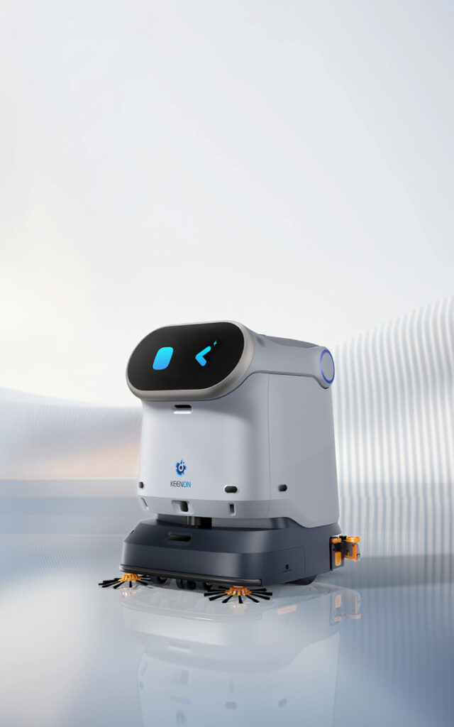 KLEENBOT C40 – Robot profesional 4-în-1 pentru curățarea pardoselilor